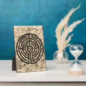 Photo LABYRINTH V 5x7 Plaque avec Easel (Côté)
