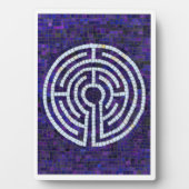 Photo LABYRINTH VIII 5x7 Plaque à l'Easel - Blanc (Devant)