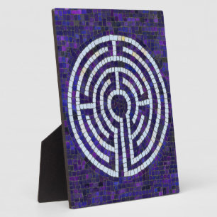 Photo LABYRINTH VIII 8x10 Plaque avec Easel