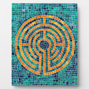 Photo LABYRINTHE II Plaque 8x10 avec chevalet