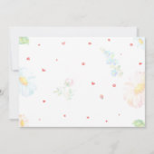 Photo Ladybug 1ère invitation anniversaire Soirée  (Dos)