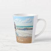 Photo Latte Mug Offrez vos photos et votre texte (Droite)