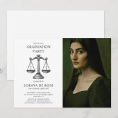 Photo Law Graduate Kaart (Voorkant / Achterkant)