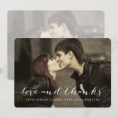 PHOTO L'ÉPOUSANT DE MERCI DU MANUSCRIT %PIPE% (Devant / Derrière)