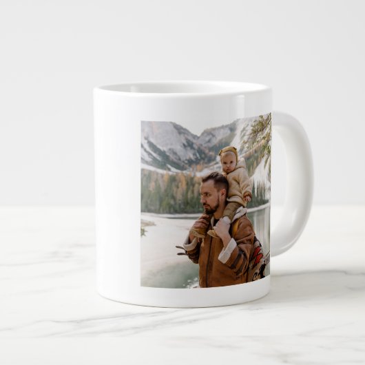 Photo Like Père Like fille/fils Coffee Mug (Devant droit)