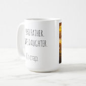 Photo Like Père Like fille/fils Coffee Mug (Devant gauche)