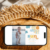 Photo Little Sunshine Invitation Anniversaire