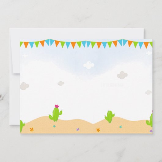 Photo Llama invitation anniversaire Alpaca invitat (Dos)