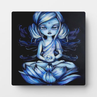 Photo Lotus Fairy Méditation Imaginaire Art Plaque