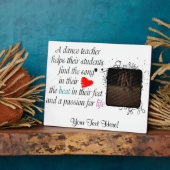 Photo Love to Teach Dance Plaque (Côté)