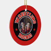 Photo Lutte Rocks Ornement de Noël (Droite)