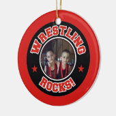Photo Lutte Rocks Ornement de Noël (Gauche)