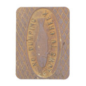 Photo Magnet - Flux vers Creek (Vertical)