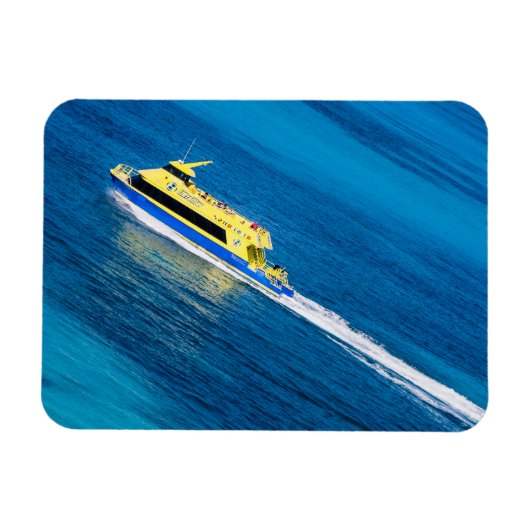 Photo Magnet - Island Ferry - Cancun, Mexique (Horizontal)