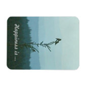 Photo Magnet - Le bonheur est ... (Horizontal)