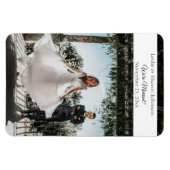 Photo Magnet Moderne Mariage Magnet (Horizontal)