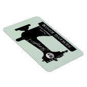 Photo Magnet Seamstress Quilter Salle de couture (Côté Droit)