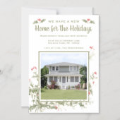 Photo magnétique Noël Nouvelle adresse Faire-part (Recto)