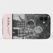 Photo Maman Script Coque-Mate coque iphone (Dos (Horizontal))