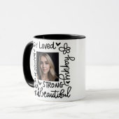 Photo Manifestation Mug - Cadeau Motivationnel (Devant gauche)