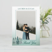 PHOTO Mariage du Merci forestier de pins rustiques (Debout devant)