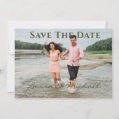 Photo Mariage Faire-Part de Date de Mariage (Devant)