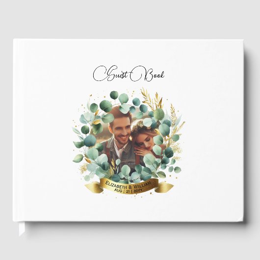 PHOTO Mariage GUEST LIVRE Anniversaire (Recto)