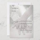 Photo Mariage Hands Invitation moderne (Devant)