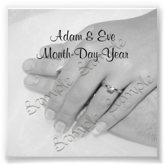 Photo mariage Keepsaké (Devant)