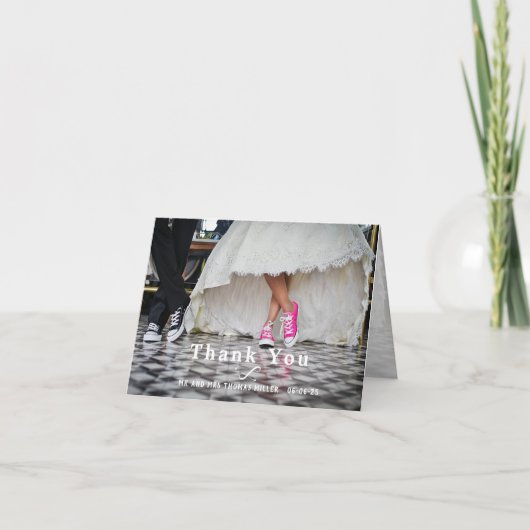 Photo Mariage Merci Note (Devant)