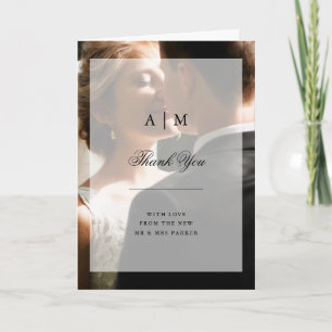 Photo Mariage moderne avec superposition   Merci