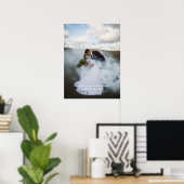 Photo mariage Noms personnalisés et affiche de dat (Bureau à domicile)