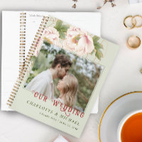 Photo Mariage personnalisée Blush et Sage Floral