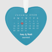 Photo mariée & Joyeuse, Noms et Date Noël (devant)