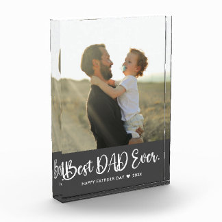 Photo Meilleur papa Fête des pères Jamais Simple Bloc Ph