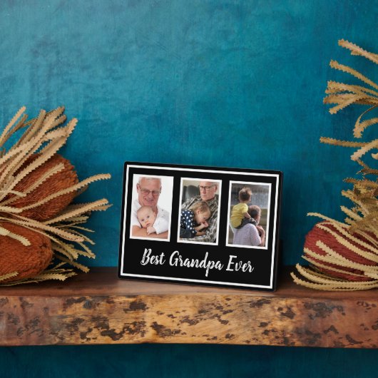 Photo Meilleure Plaque de Grand-Père (Côté)