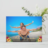 Photo Mele Kalikimaka Cartes de Noël (Debout devant)