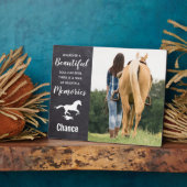 Photo Memento du Mémorial de Perte de Cheval - Plaque de (Côté)