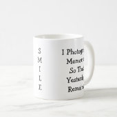 Photo Mémoires Mug (Devant droit)