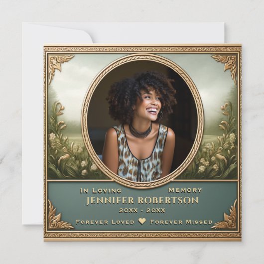 Photo Memorial Kaart (Voorkant)