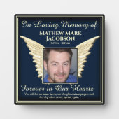 Photo Memorial Plaque (Devant)