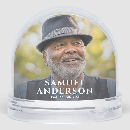 Photo Memorial Tribute (Arrière)