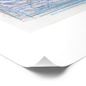 Photo Memphis Artist 2 Impression Blanc Cadre (Coin)
