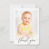 PHOTO MERCI calligraphie moderne écriture (Devant)