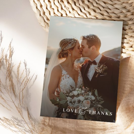 PHOTO MERCI moderne superposition élégante