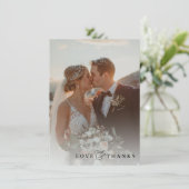 PHOTO MERCI moderne superposition élégante (Debout devant)