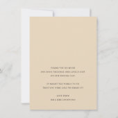 PHOTO MERCI moderne superposition élégante (Dos)