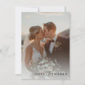 PHOTO MERCI moderne superposition élégante (Devant)