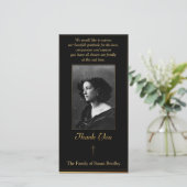 Photo Merci Sympathie avec croix de tuyauterie en (Debout devant)