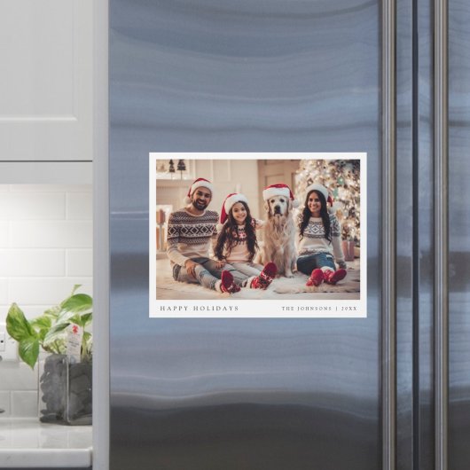 Photo minimale de Christma Modern Family Magnet Ca